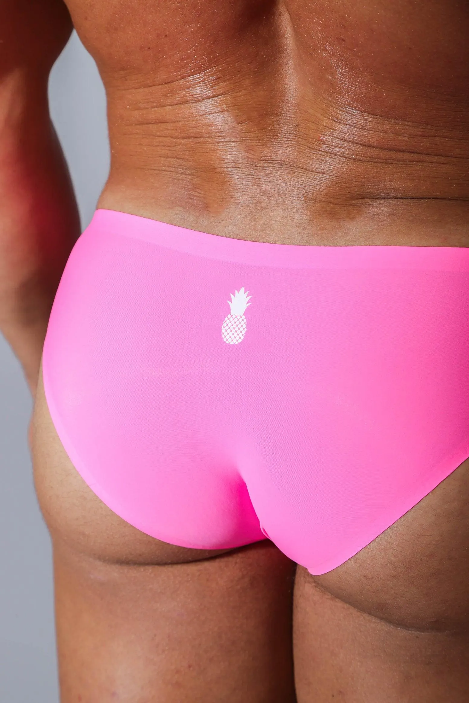 After-Hours Silky Seamless Briefs - Hot Pink