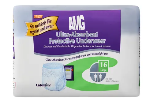 AMG Protective Underwear, Ultra-Absorbent