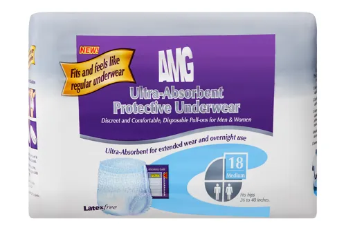 AMG Protective Underwear, Ultra-Absorbent