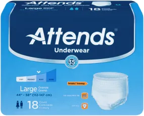 Attends Underwear, Heavy Absorbency