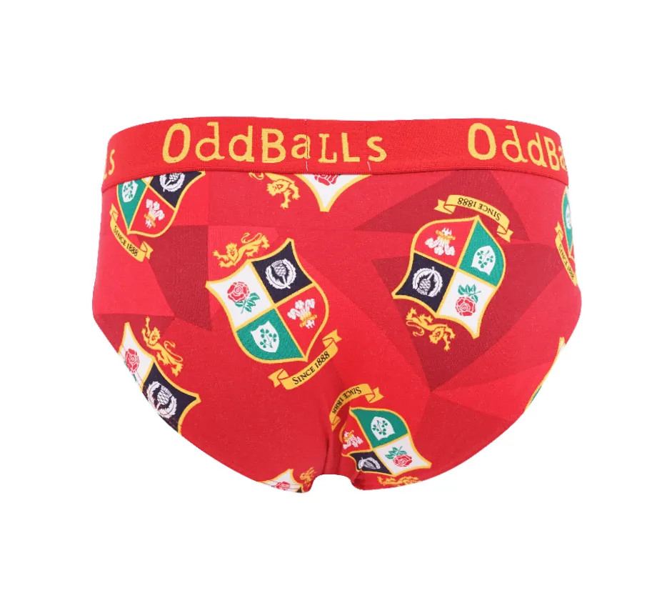 British & Irish Lions - Red - Mens Briefs