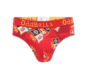 British & Irish Lions - Red - Mens Briefs