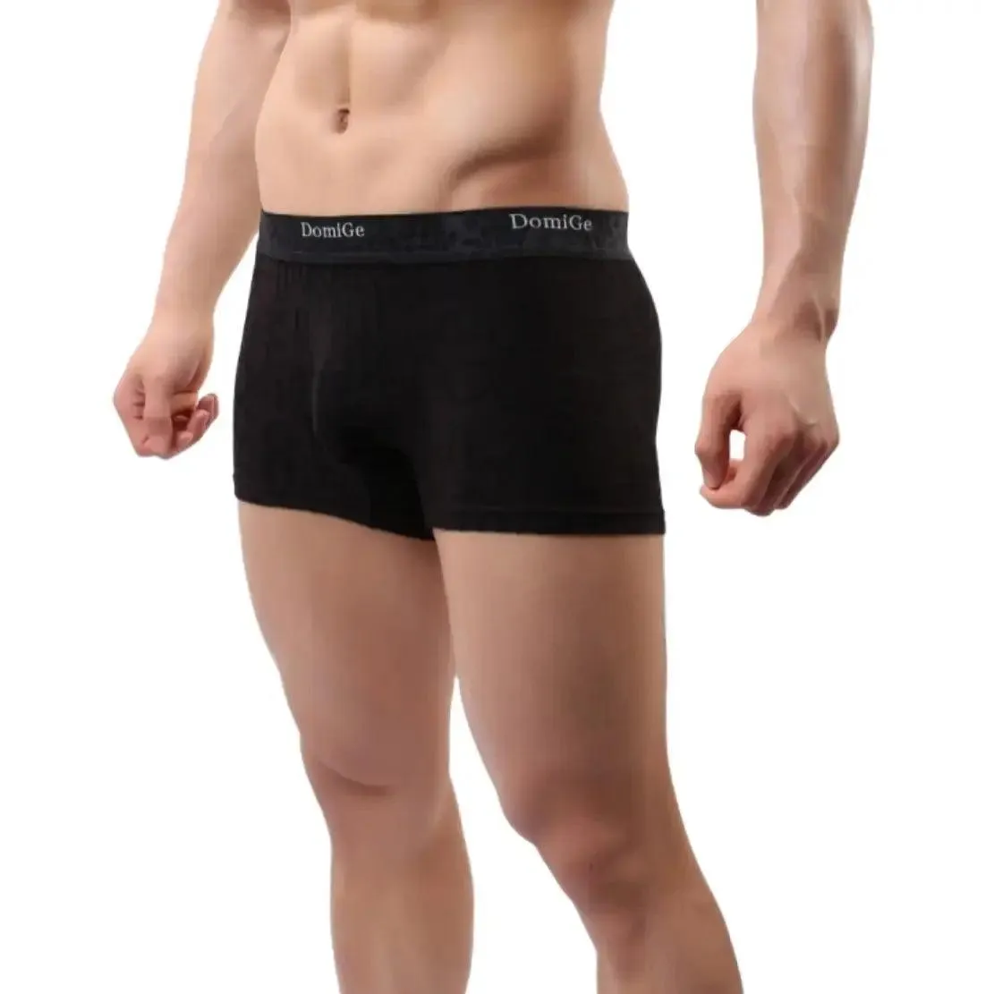 DomiGe Bamboo Boxers Black for Sale Mens Lingerie Underwear