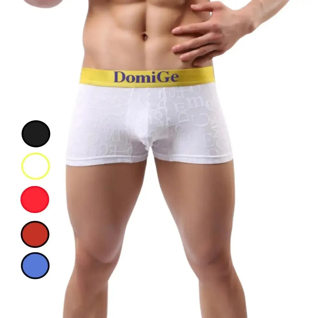 DomiGe Bamboo Boxers Black for Sale Mens Lingerie Underwear