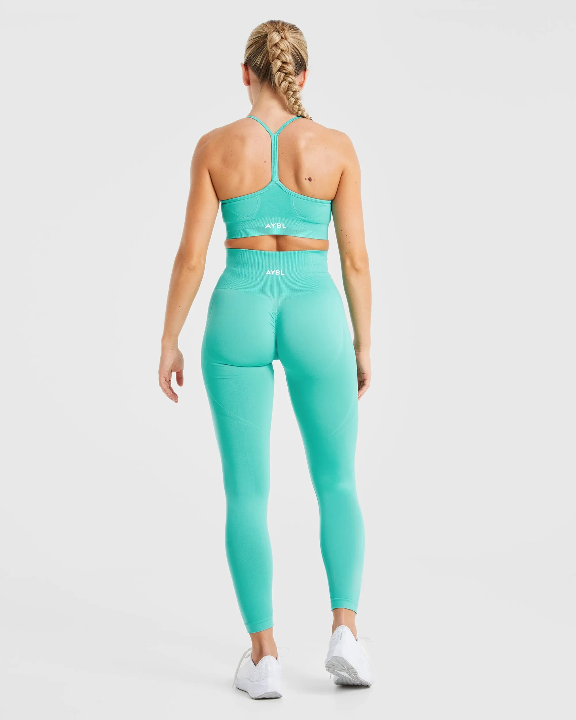 Empower Seamless Leggings - Jade Green