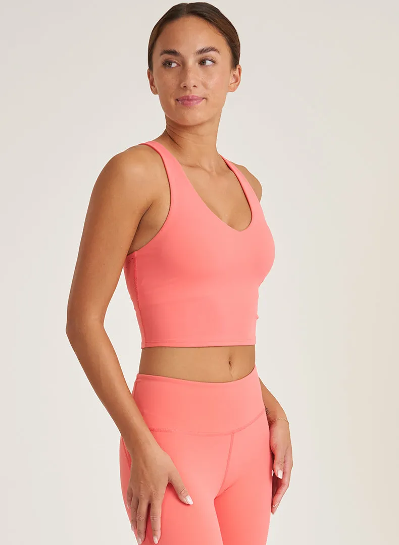 Endure Perforated Bra Tank