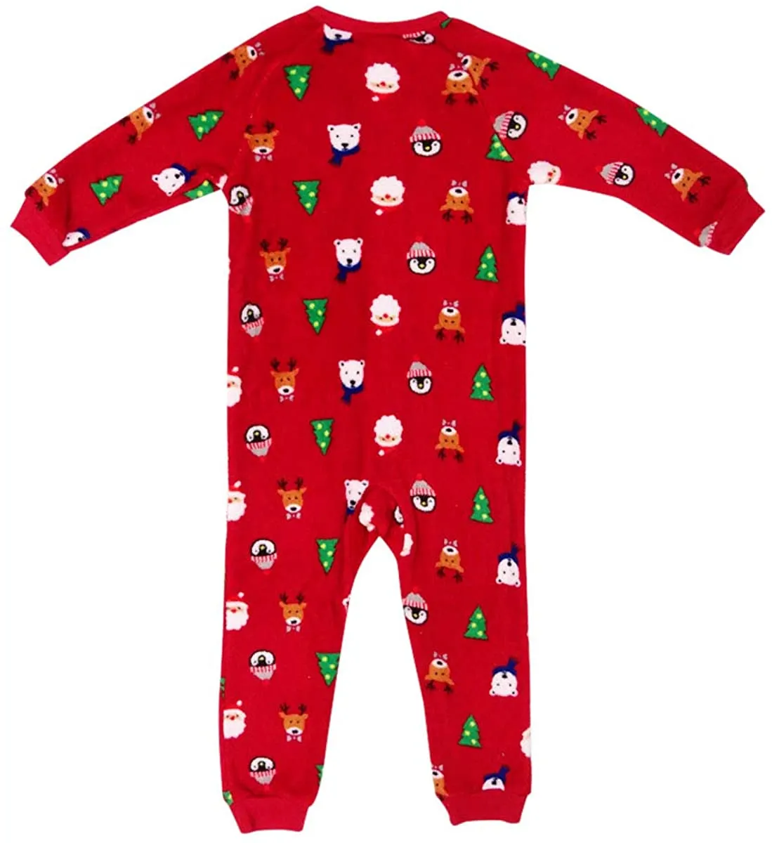 Family Pajamas Kids Santa and Friends Soft Fleece Pajamas, Santa, 2T-3T