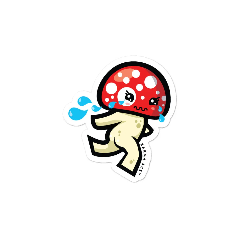 Karma Ace: Run Mushy-chan! - Sticker