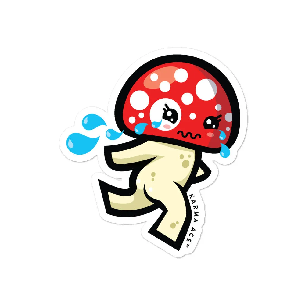 Karma Ace: Run Mushy-chan! - Sticker