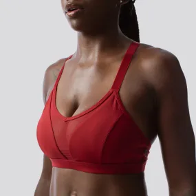 Luna Sports Bra (AScudds-Wine)