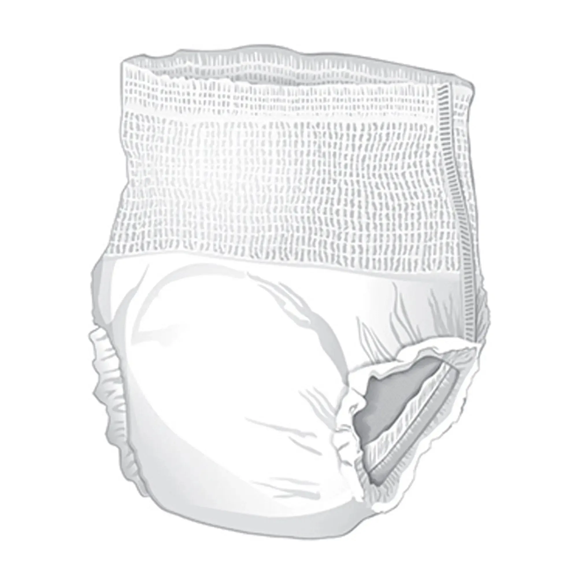 McKesson Extended Wear Maximum Absorbent Underwear, Extra Large