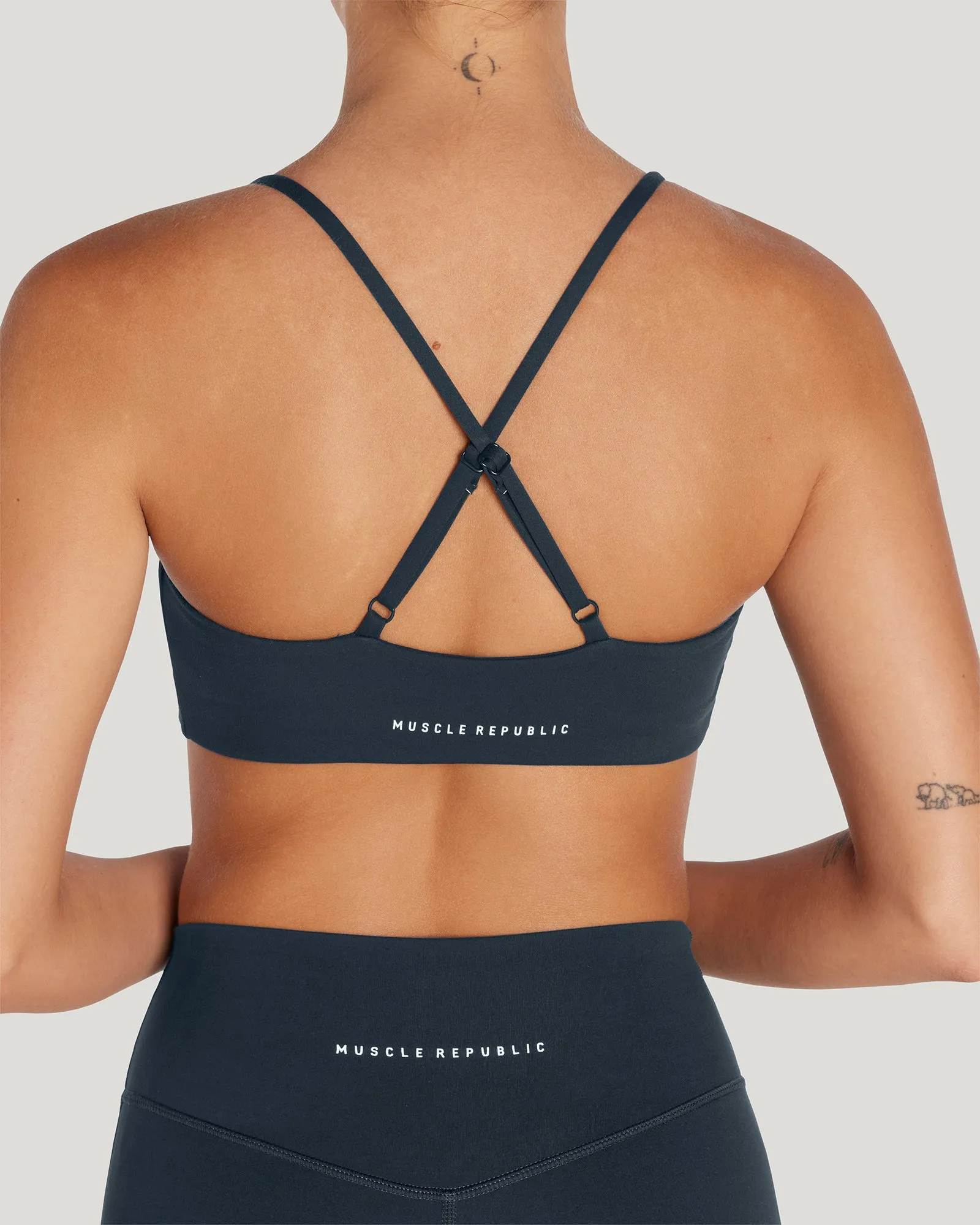 MOTION THIN STRAP BRA - STORM