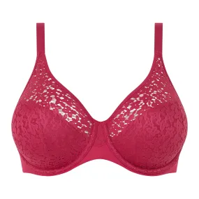 Norah Cranberry Covering Moulded Bra