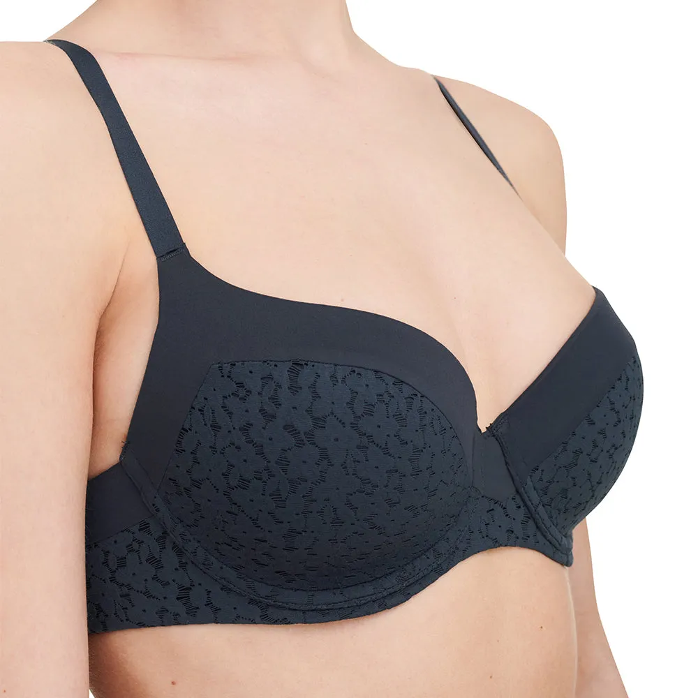 Norah Dark Blue Covering T-Shirt Bra