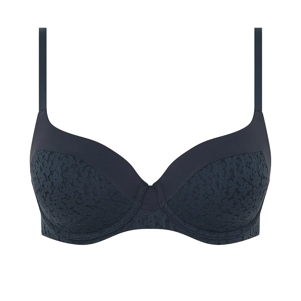 Norah Dark Blue Covering T-Shirt Bra