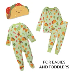 Organic Cotton Fun Foods Pajamas For Babies & Toddlers