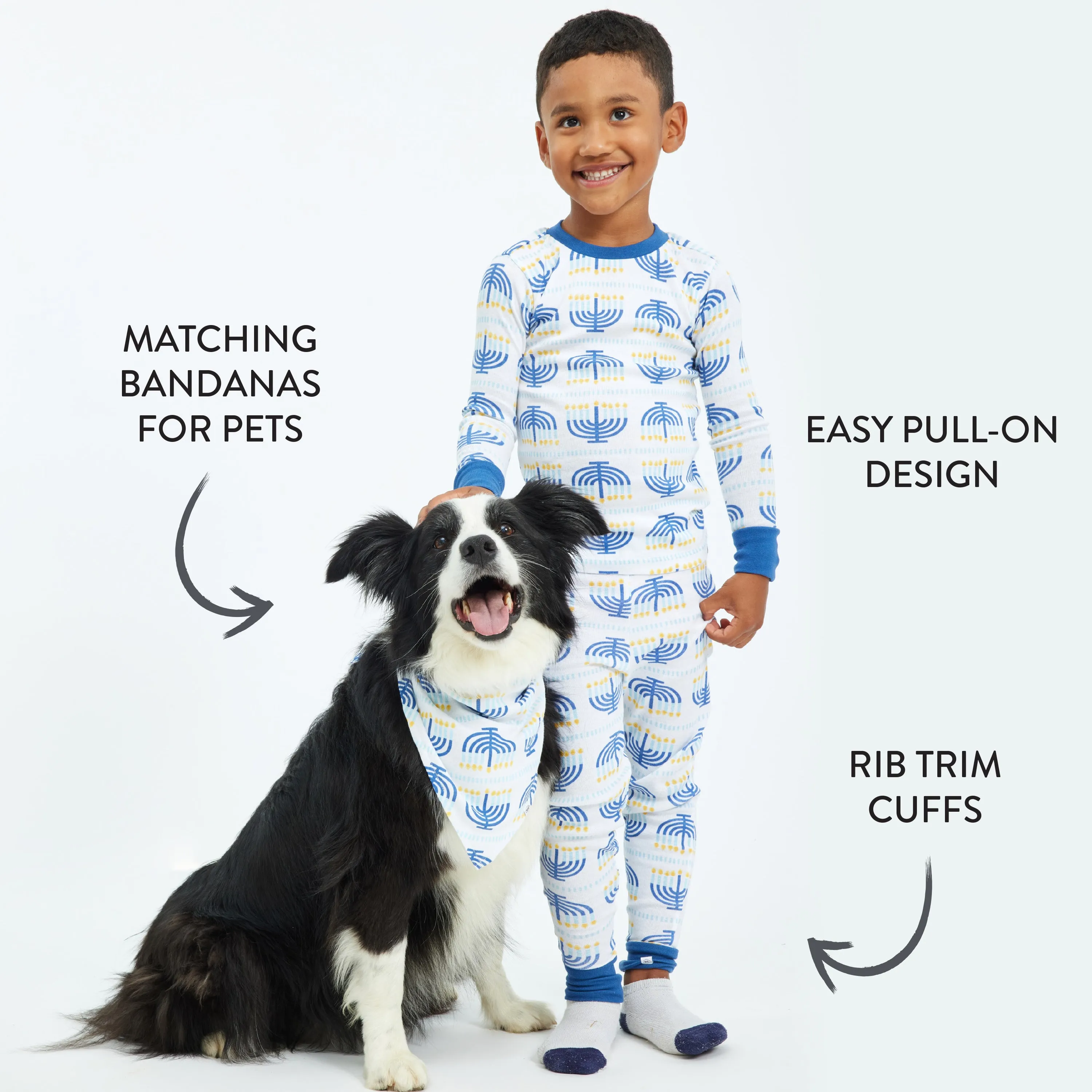 Organic Cotton Holiday Matching Family Pajamas