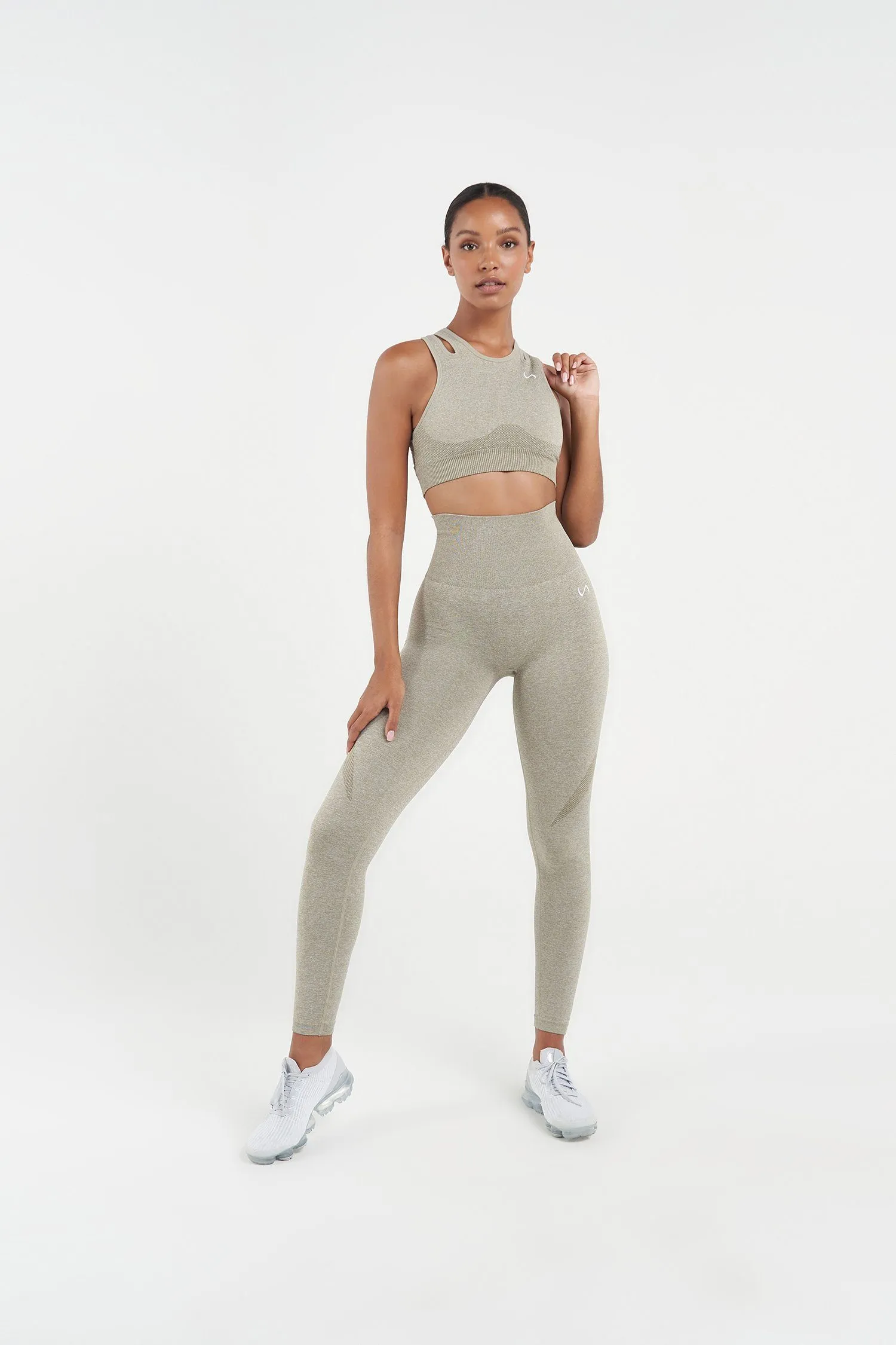 React Seamless High Support Sports Bra