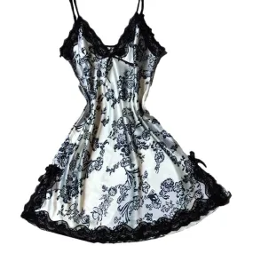 Sexy Lingerie Nightgown Off Shoulder