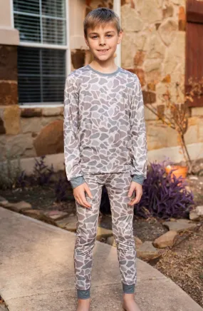 Youth & Toddler Pajama Set - Classic Deer Camo